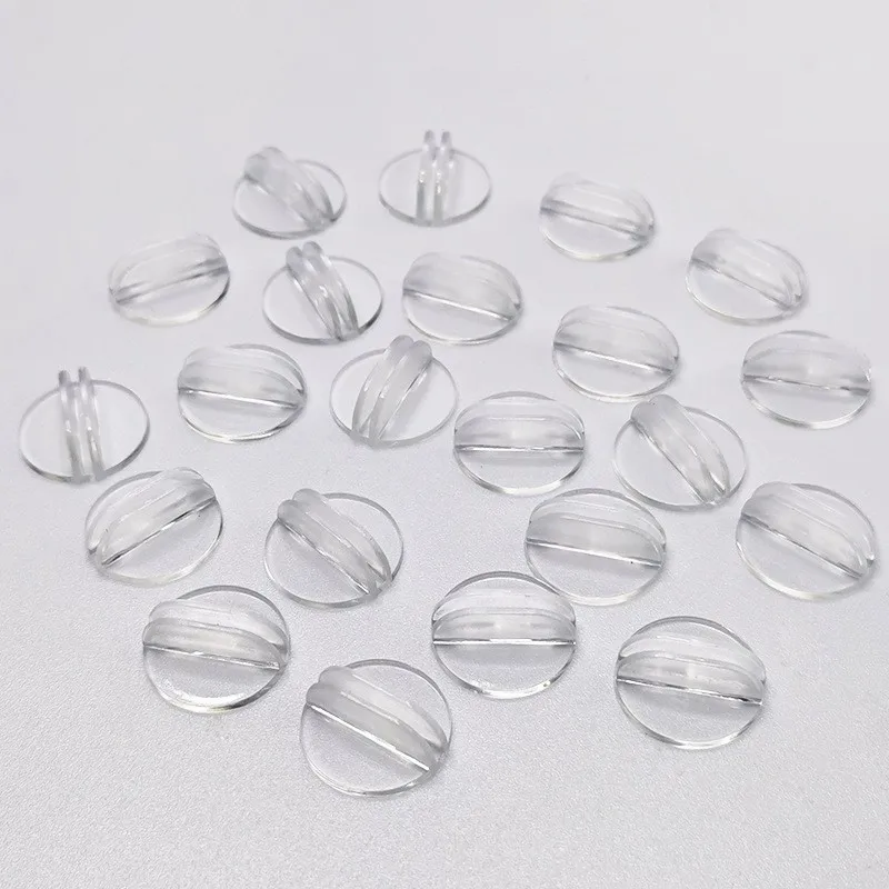 98 pcs Table Card Holders Compact Mini Size, designed for Party Table Decor, Transparent Sturdy Base, Multipurpose