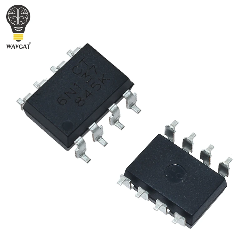 10PCS 6N137 DIP8 SOP8 EL6N137 DIP DIP-8 SOP-8 new and original IC Super High Speed Response Photocoupler