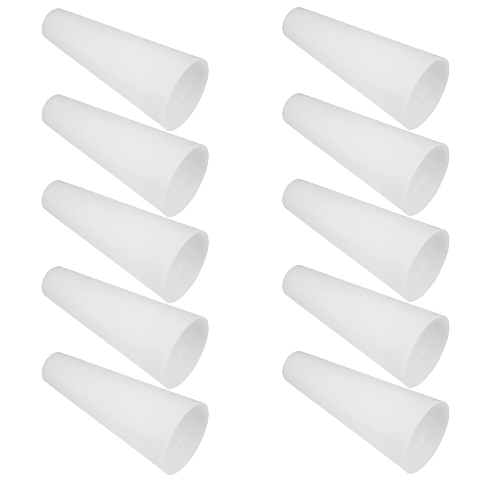 

10pcs Yarn Cones Tubing Cord Bobbins for Sewing Cone Thread Holder Machine Crafting White Knitting Winding Protection