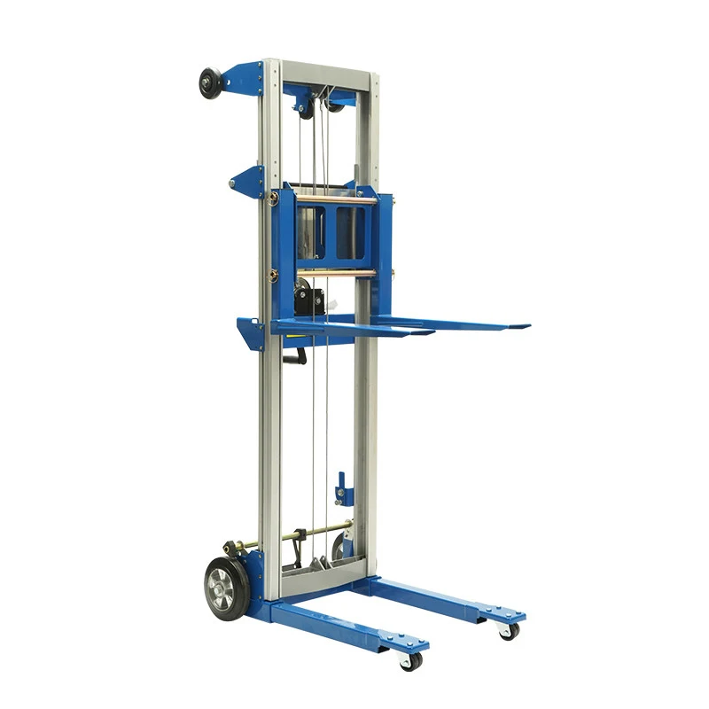 Hand-Operated Stackers, Luggage Carts, and Multi-Purpose Forklifts: Lightweight and Agile Aluminum Alloy Models Capa(Customized)
