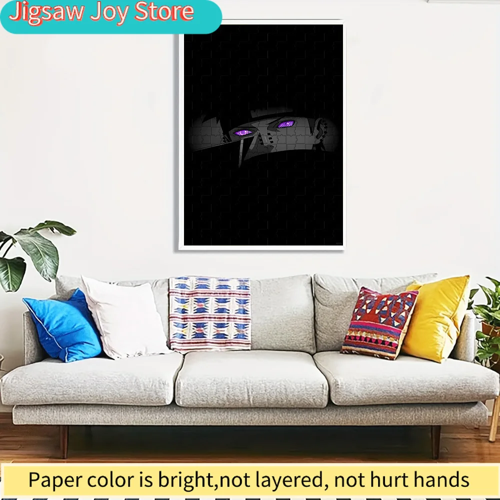 

Anime Pain Rinnegan Eyes Paper Jigsaw Puzzle, Premium Thick Paper Material, HD Dark Mysterious Character Printing, Relaxing Stre