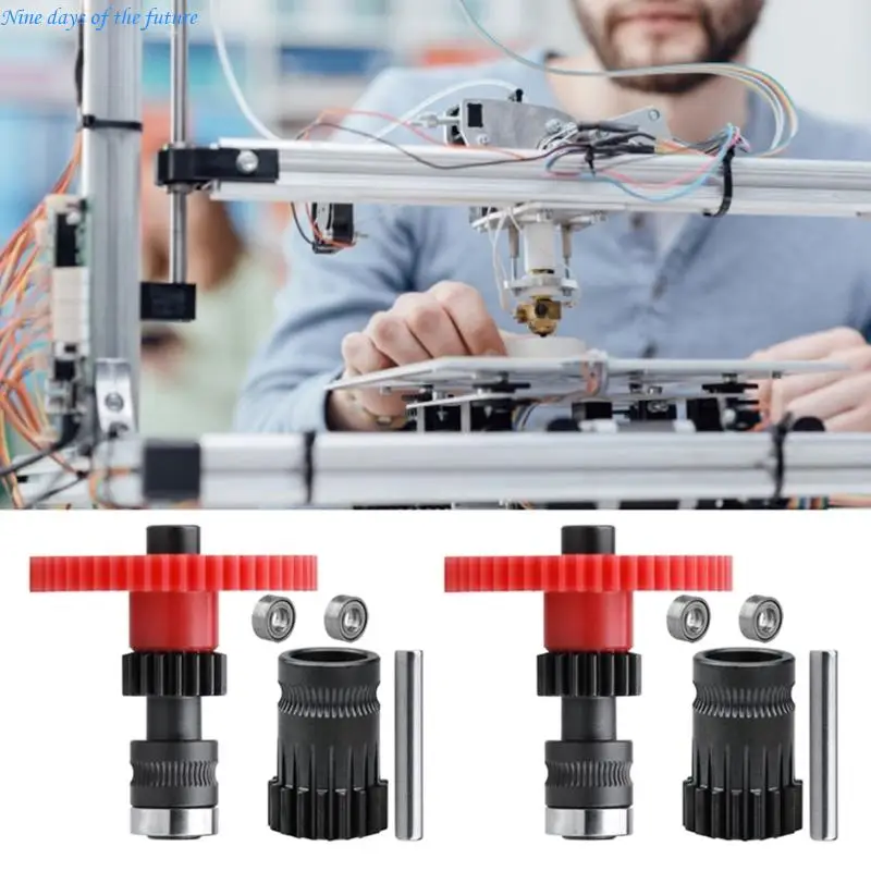 

2Set hollows PoM Gears for DDG Voron Cw1 Cw2 Extruders Ensuring Uniform Extrusion and Increased Torques E65A