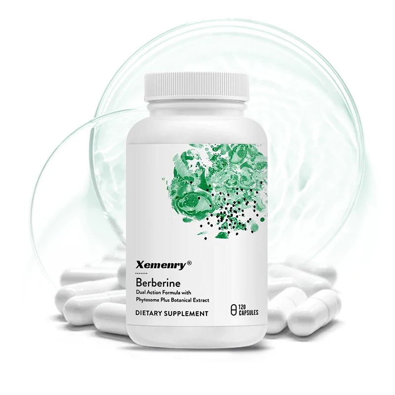 Berberine Capsules - Supports Heart Function, Balances Blood Circulation, and Maintains Healthy Cholesterol Levels