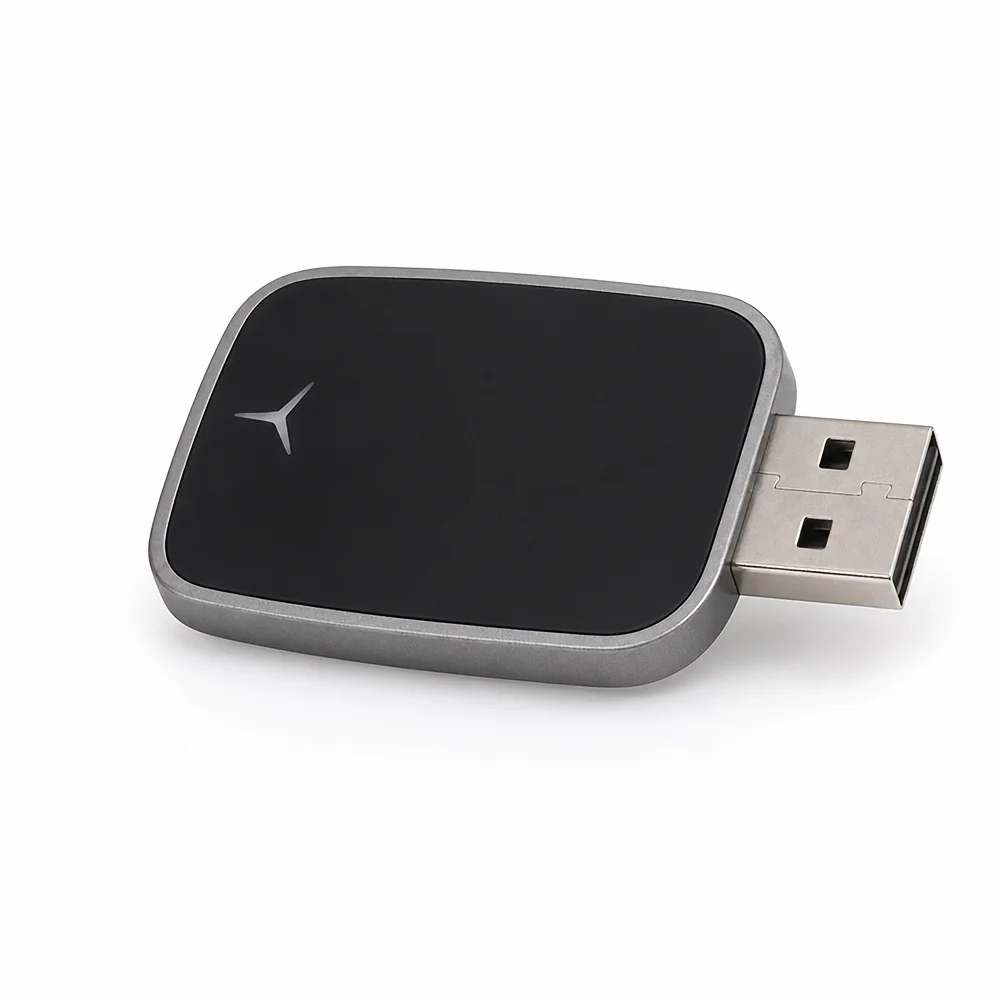Wireless CarPlay Android Auto Adapter USB Mini Dongle Plug and Play Low Latency Fast Connect for Wired CarPlay Android Auto Cars