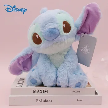 23cm Disney Lilo And Stitch Plush Toy Anime Cute Things Kawaii Kids Dolls Stuff Animal Children'S Toys Boy Gift For Girlfriend