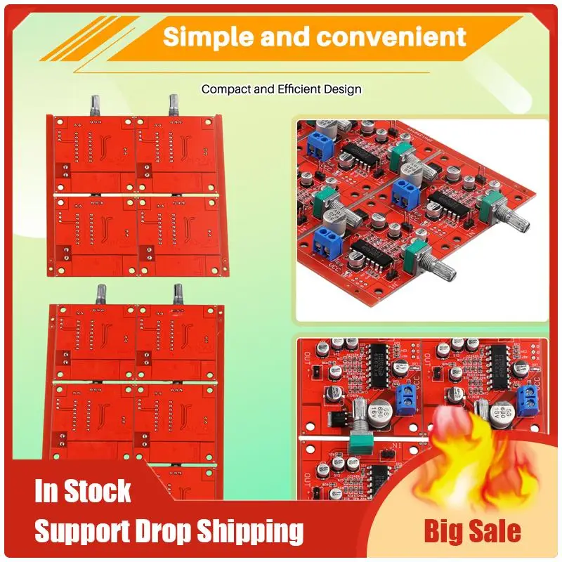 Top Deals 10PCS PT2399 Microphone Reverb Plate Reverberation Board No Preamplifier For DC 6V-15V