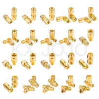 SMA Connector Coaxial RF/RP SMA Male/Female to SMA Male/Female Straight/Right Angle Connector Adapter Goldplated New
