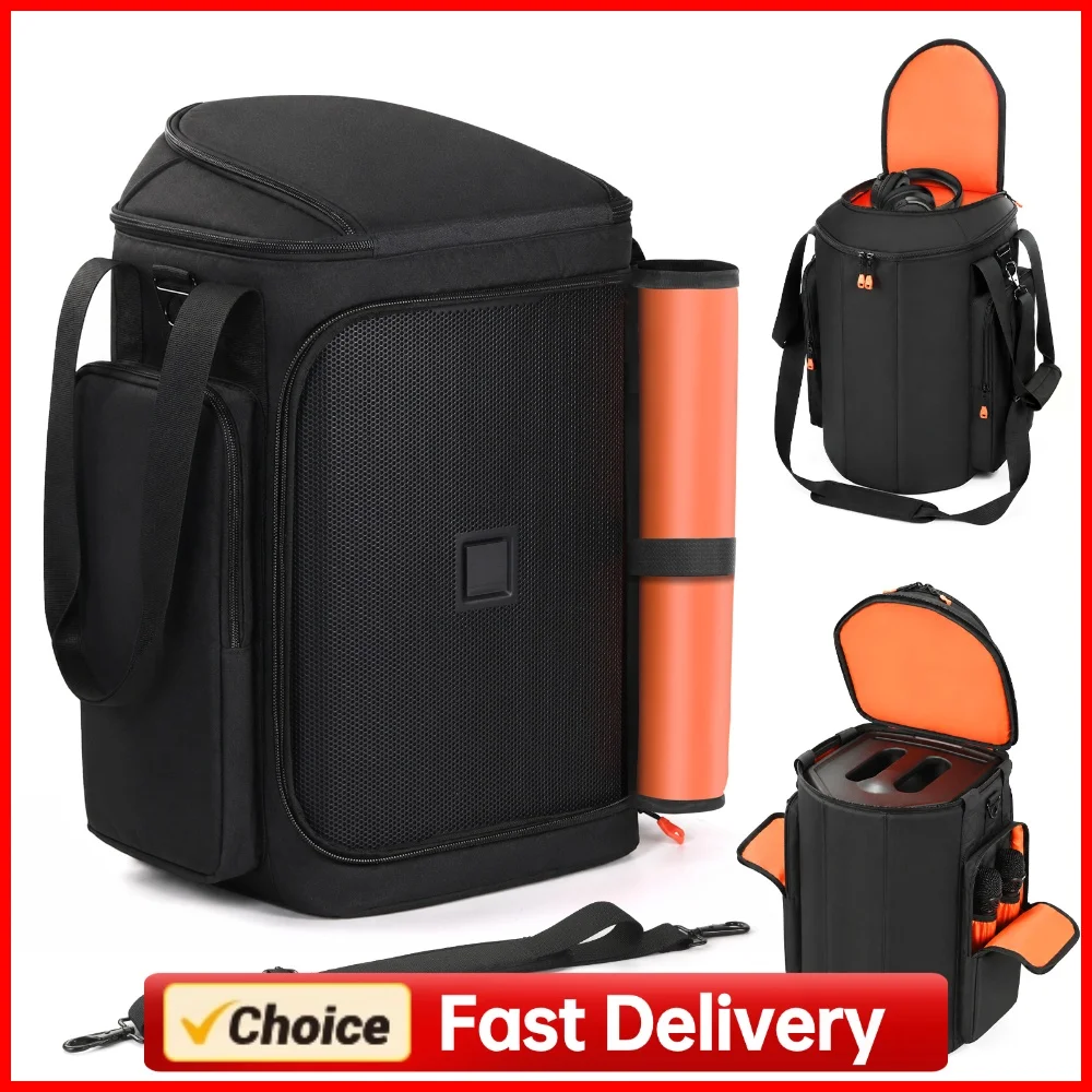 Hard Shell Shockproof Carrying Case for EON ONE Compact Ultra Waterproof Multi-pocket Adjustable Shoulder Strap