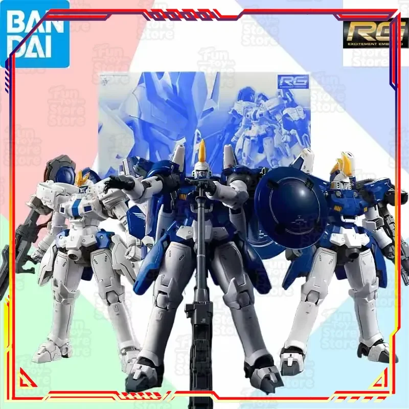

Bandai Gundam RG 1/144 Tallgeese III Model Kit Official Anime Action Figure Assembly Toy Collectible for Boys Fans Foam Box