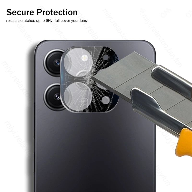 2PCS Camera Protector Case For Xiaomi Redmi 12 4G 3D Tempered Glass Lens Cover On Xiomi Redmy Readmi Redmi12 4G 23053RN02A 6.79\