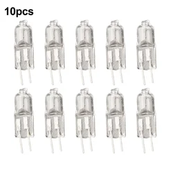 10pcs G4 Halogen Bulb 12V 5W/10W/20W/30W/50WG4 Halogen Bulbs Light Globe Lot JC Bi-Pin LED Lamp Warm White Replace LED Lamp