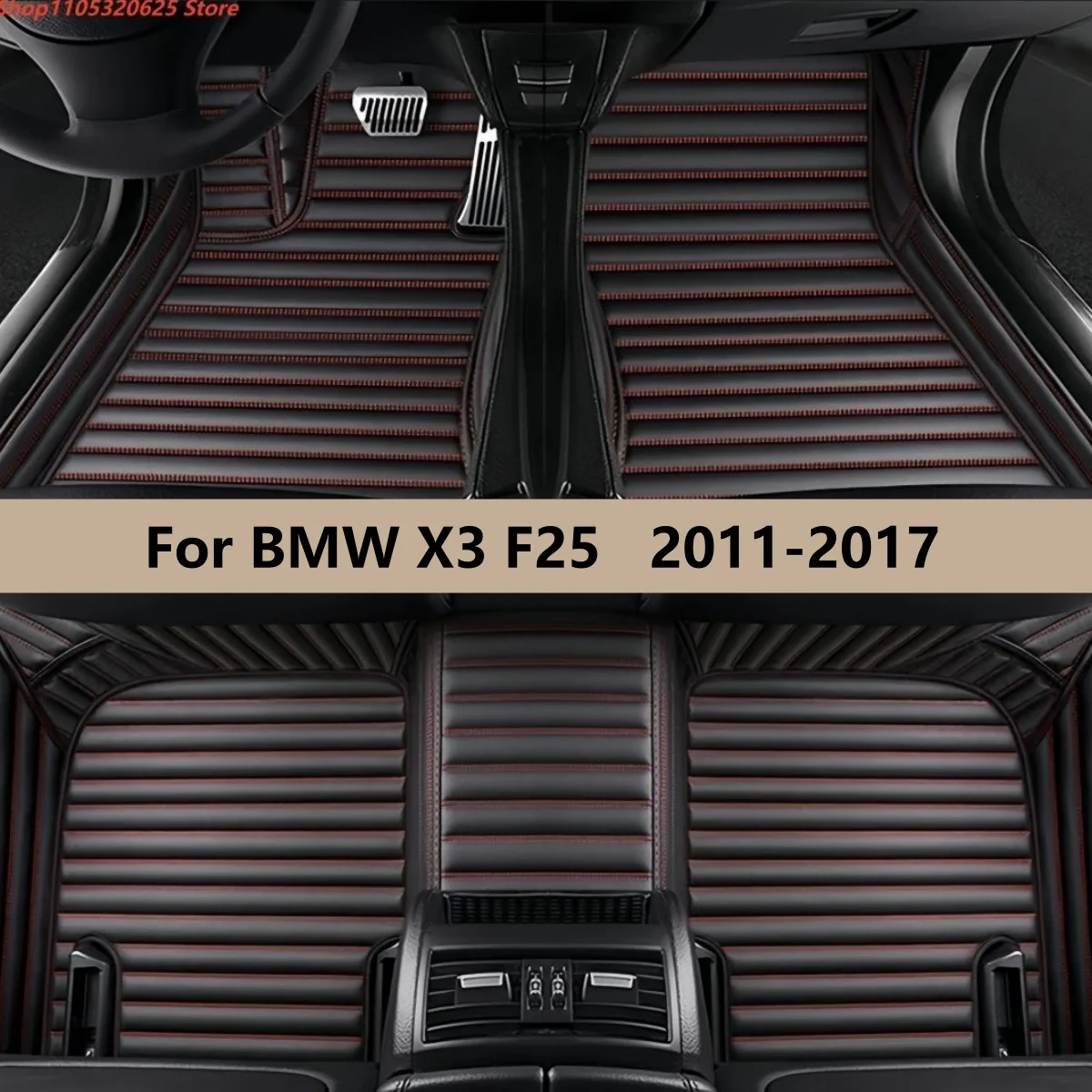 

Car Floor Mats For BMW X3 F25 2011 2012 2013 2014 2015 2016 2017 Custom Foot Pads Automobile Carpet Cover