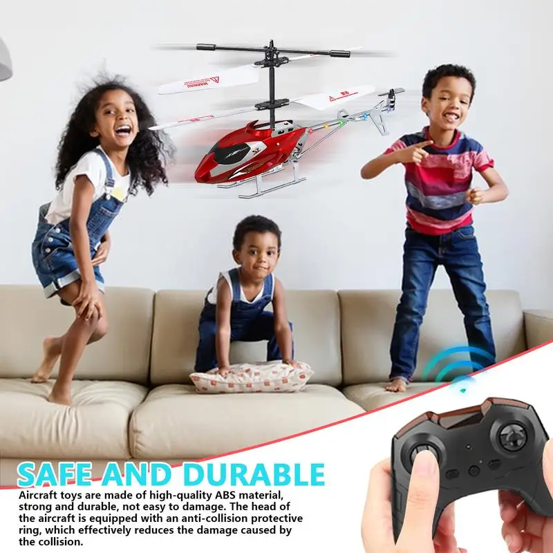 Remote Control Helicopter For Kids outdoor RC Helicopter Toys With 1-Key TakeOff/Landing Stable Flight & Easy Control Chargable