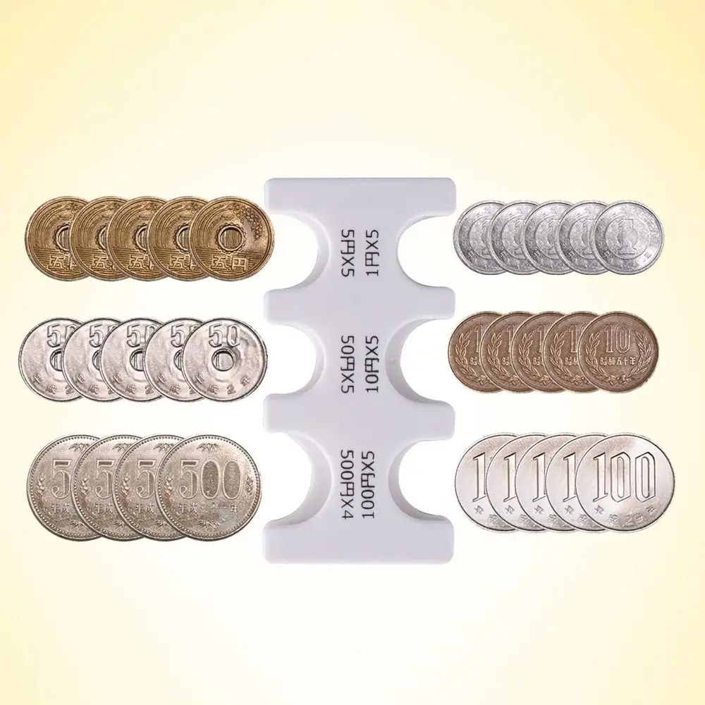 Doos Portemonnee Portemonnee Houder Effen Kleur Plastic Letter Muntwisselaar Munthouder Japanse Munthouder Muntopbergdoos Muntdispenser