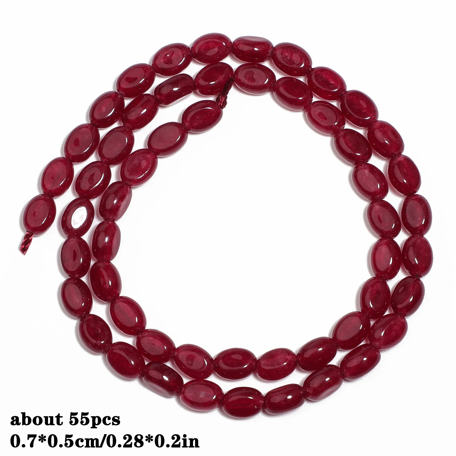 Natural Chalcedony Beads for DIY Jewellery Making