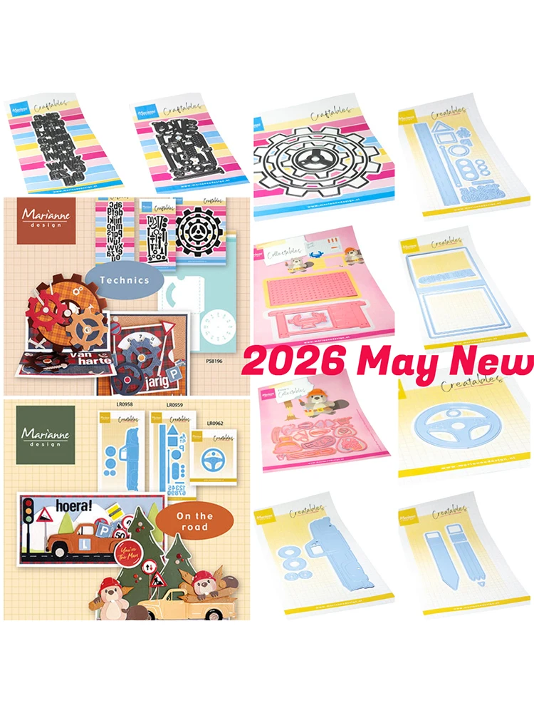 Alphabet Collectables Werkbank Metalen Stansmessen Craft Make Paper Wenskaarten maken Sjabloon DIY Handgemaakt 2026 Nieuw - afbeelding 2