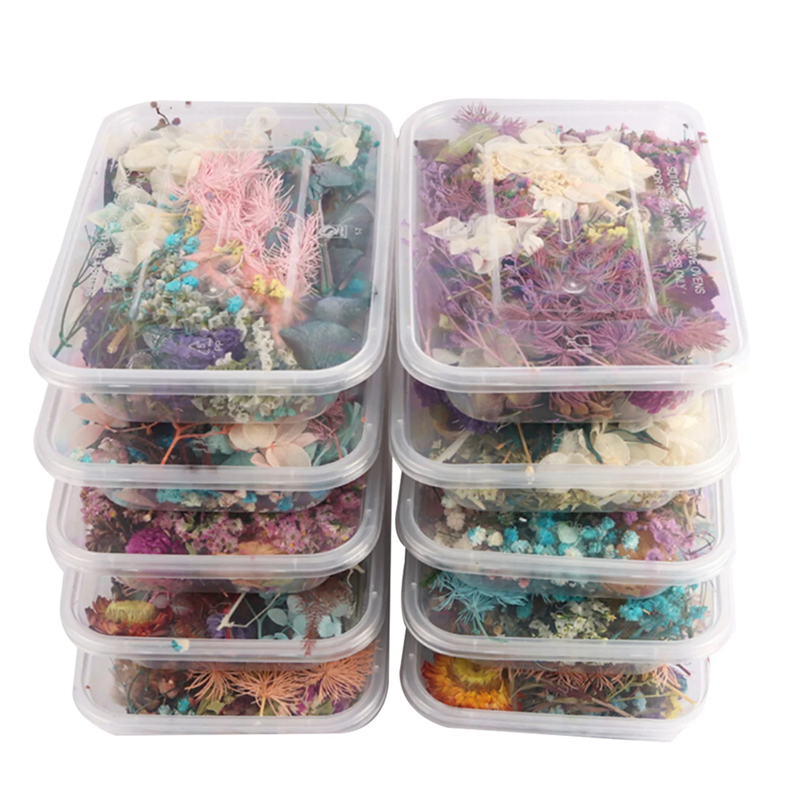 Dried Flowers Handmade DIY Material Pack Natural Eternal Flower Valentine's Day Gift Bouquet - Style Random