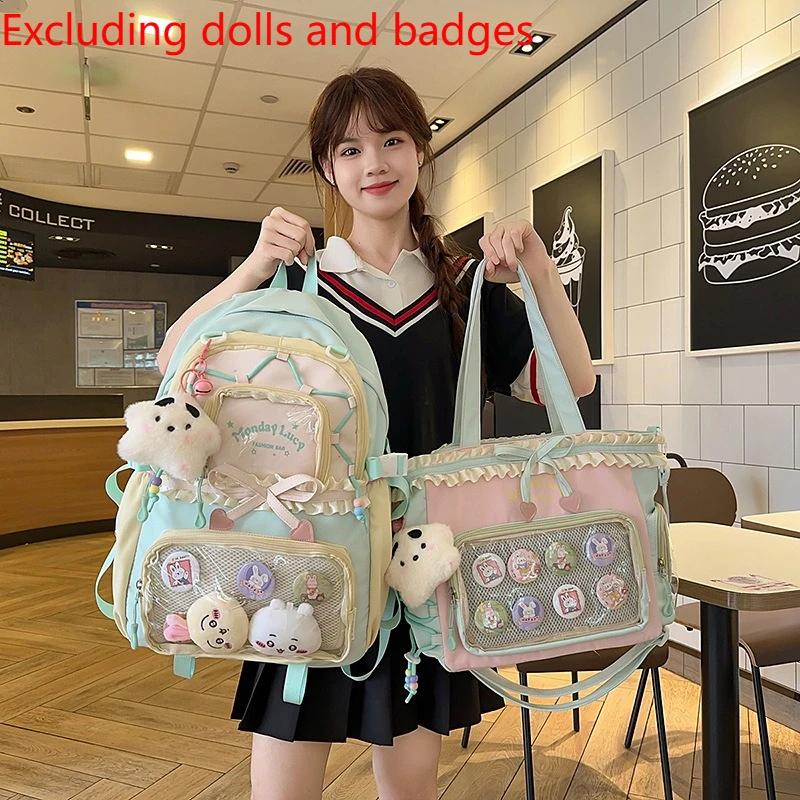 backpack-for-girls-contrasting-colors-college-style-middle-and-high-school-students-backpack-ballet-style-pleated-lace-pain-bag