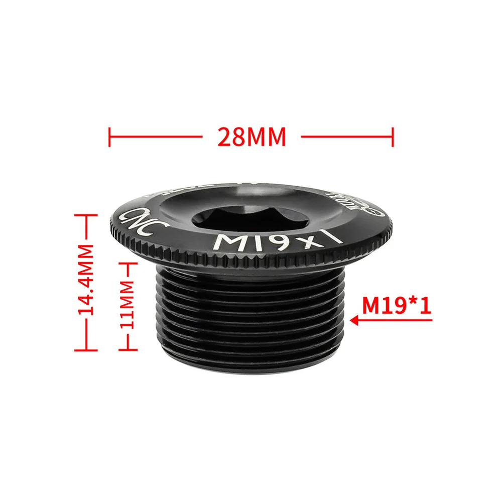 

2Pcs Aluminum Alloy Crank Cover for Universal Bike Crank Arm Bolt Easy to Install and Remove Strong Texture Lightweight Design