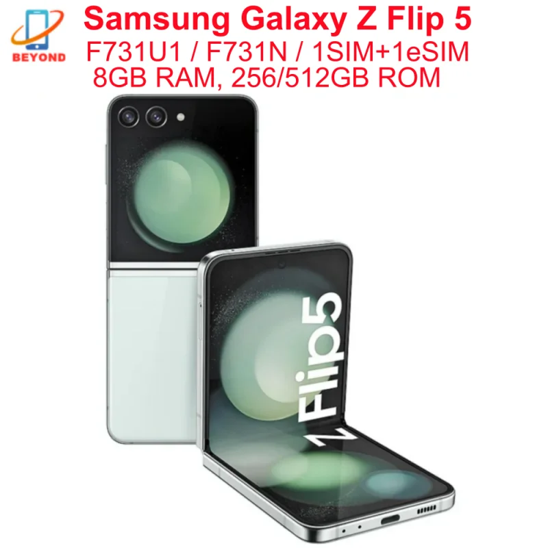 Samsung Galaxy Z Flip 5 Flip5 5G F731U1 F731N 6.7