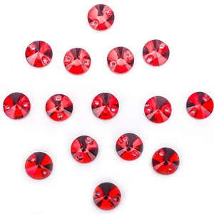 VC-جولة Flatback حجر الراين قذيفة الخرز، جميع الأحجام، كريستال، AB، اكسسوارات الزفاف، تستخدم للزينة، DIY أفضل 10 أحجار مبيعا لتزيين النعال - No6