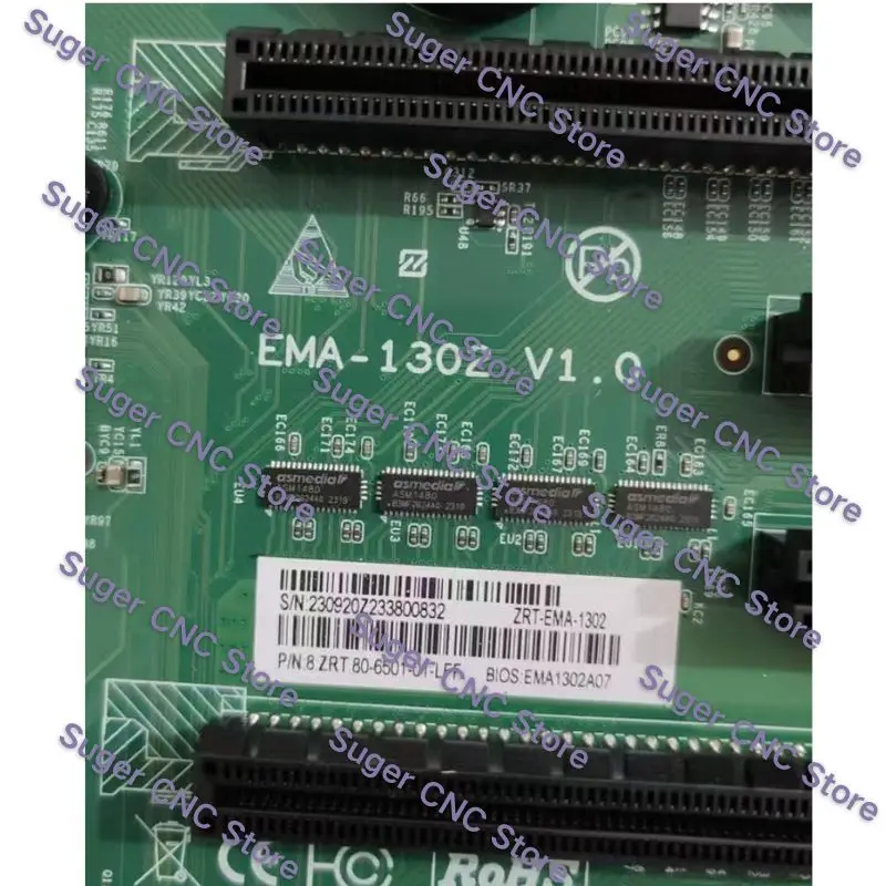 Second hand EMA-1302 V1.0 motherboard tested OK and shipped quickly