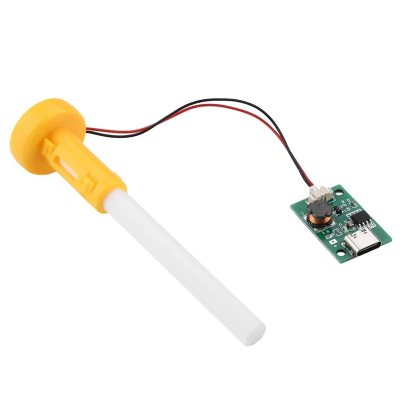 Новый DC5V одиночный безпереключатый распылительный модуль увлажнения DIY ультразвуковой распылитель TYPE-C мини-печатная плата увлажнителя