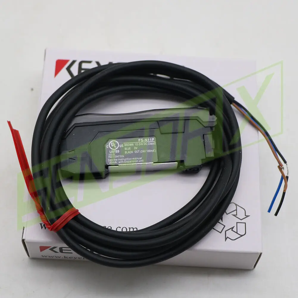 KEYENCE FS-N11P Fiber Optic Sensor FSN11P New In Box ~