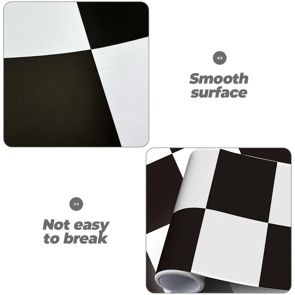

1 Roll Durable PVC Stick on Wall Tile Kitchen Bathroom Peel and Stick Tile Splashproof Oilproof Backsplash for Bathroom