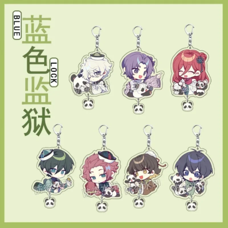 Isagi Yoichi Chigiri Hyoma Bachira Meguru Kuon Wataru Popular Anime Two-dimensional Peripheral Acrylic Keychain Backpack Pendant