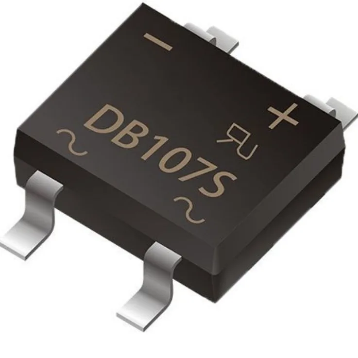 New DB107S DB207S DB307S DB107 DB207 1A 2A 3A 1000V Bridge Rectifier SMD Through Hole