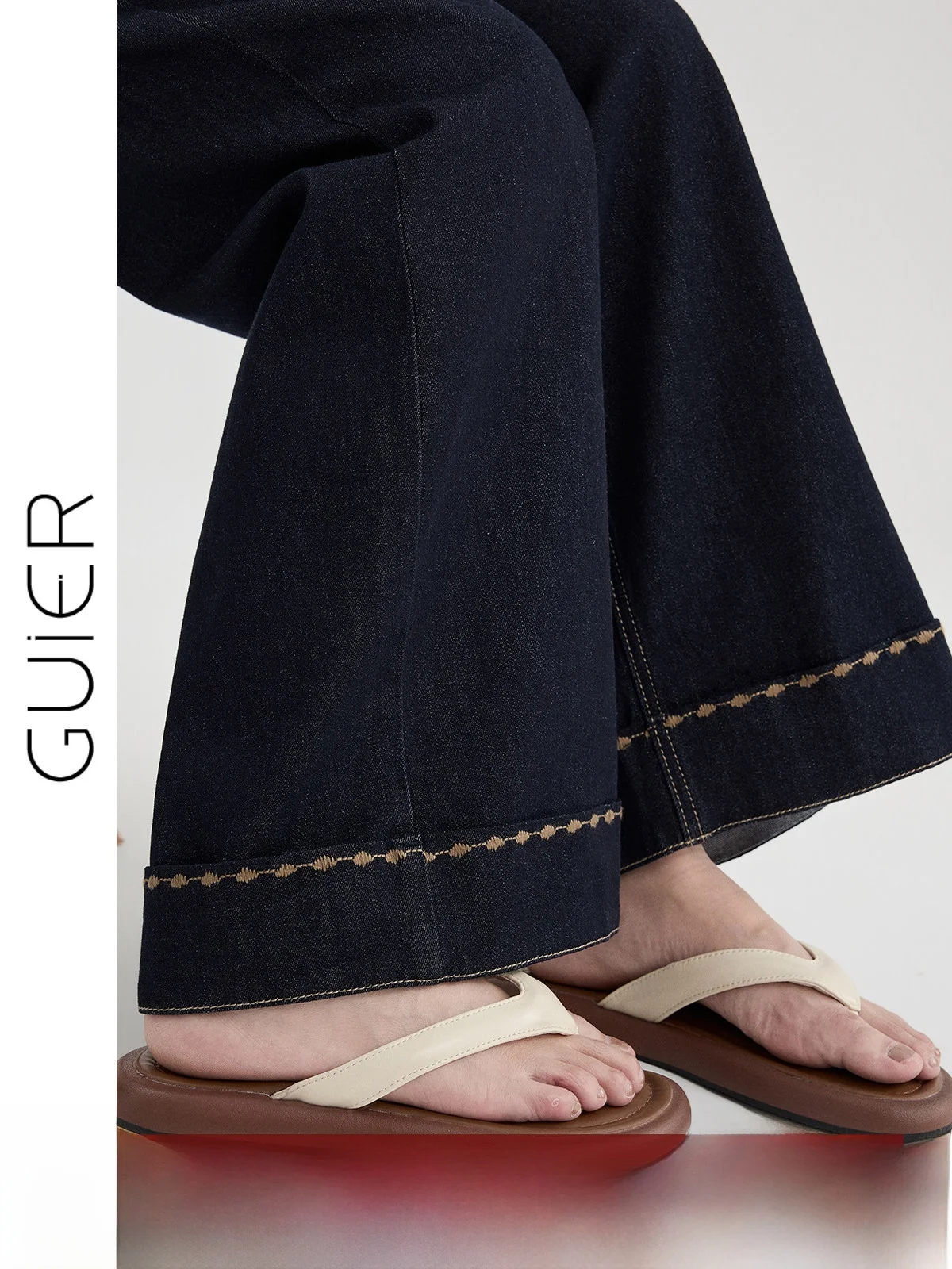 

Джинсы с высокой талией и прямыми штанинами, женские, летние, 2026, новые, универсальные, свободные, утягивающие, широкие брюки, повседневные джинсовые штаны