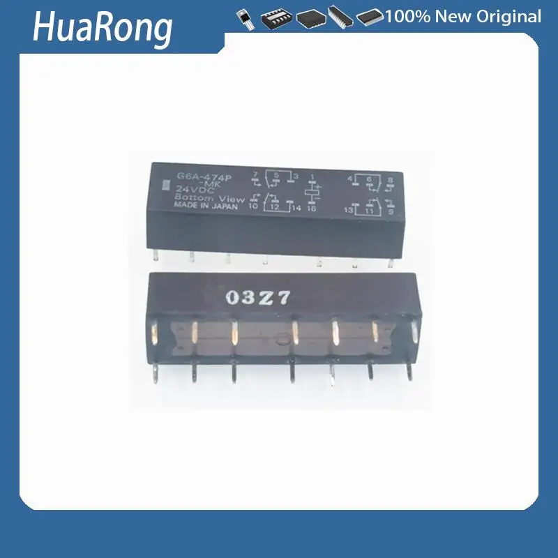 

5Pcs/Lot G6A-474P 12VDC G6A-474P-ST-US 14-PIN