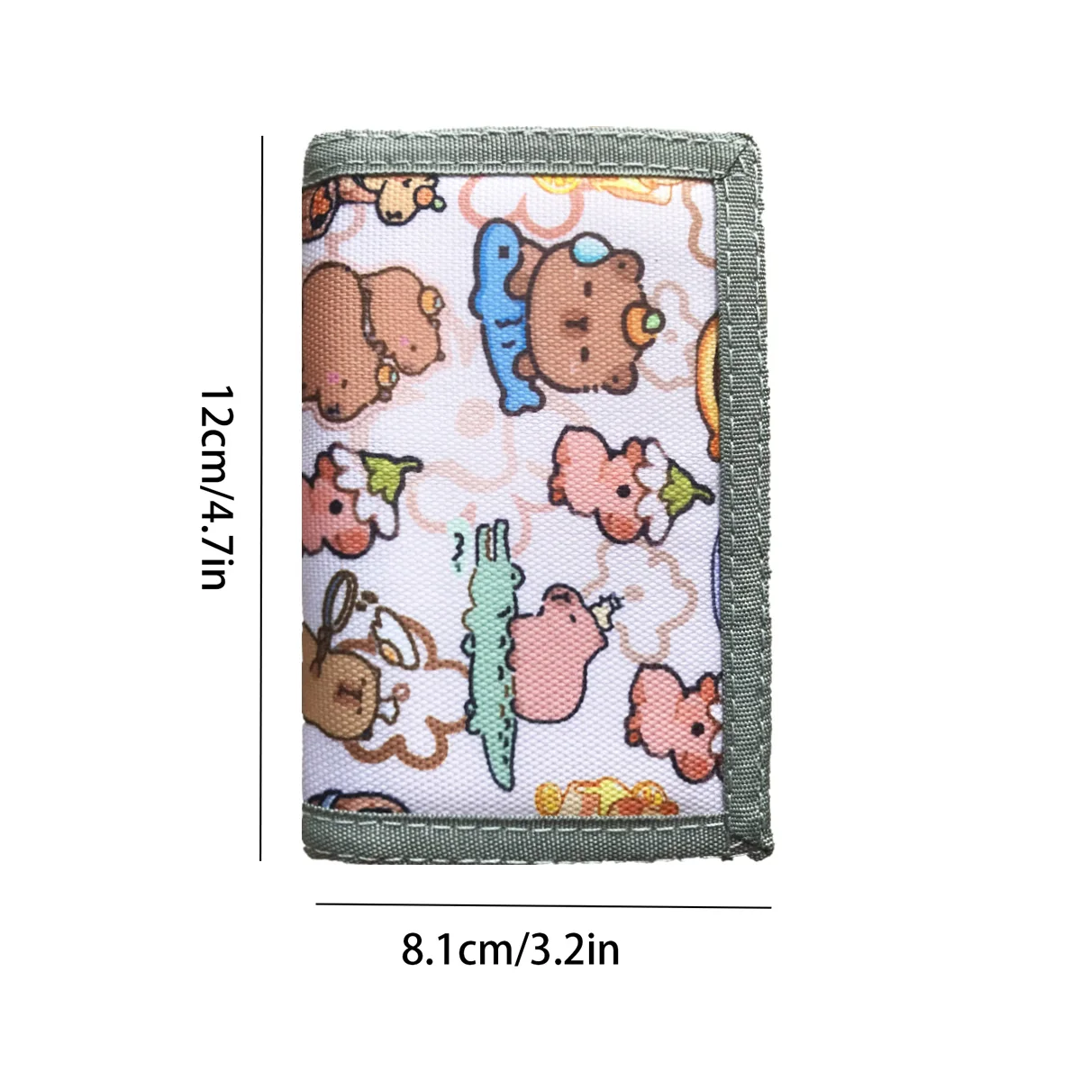 1PC Unicorn Trifold Wallet for Girls, Wallet for Little Young Girls Cute Small Toddler Wallet with Lanyard Christmas Gift