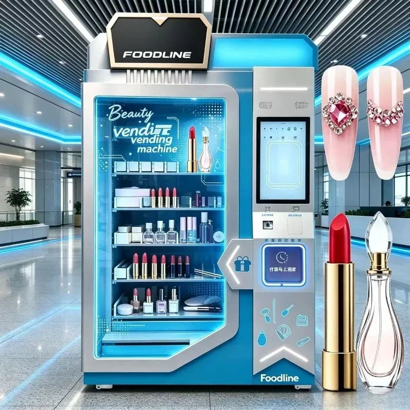 FL All‑in‑one Cosmetic Vending Machine Touch Screen False Lashes Nail Beauty Automatic Vending Machine For Supermarket