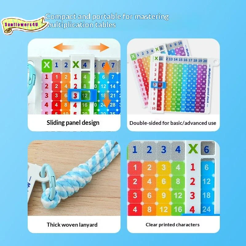Multiplication Quick Search Card Math Enlightenment Table Multiplication Keycha