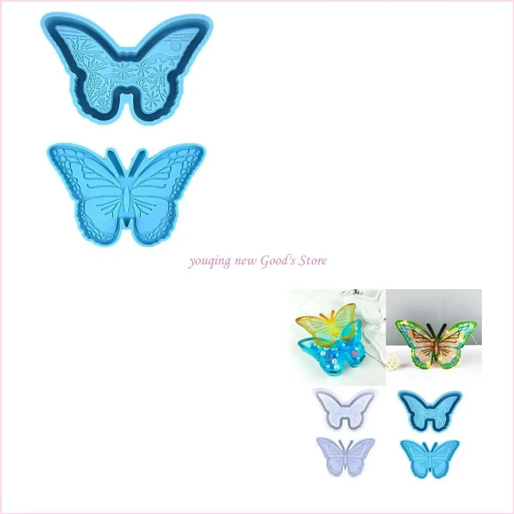 

57QA простая в использовании форма для коробки из эпоксидной смолы, гибкая силиконовая форма для контейнера для хранения для с