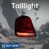 Toyota Highlander 2001-2007 용 자동차 미등 어셈블리 LED 자동 백 램프 업그레이드 하이라이트 깜박임 신호등 액세서리 5