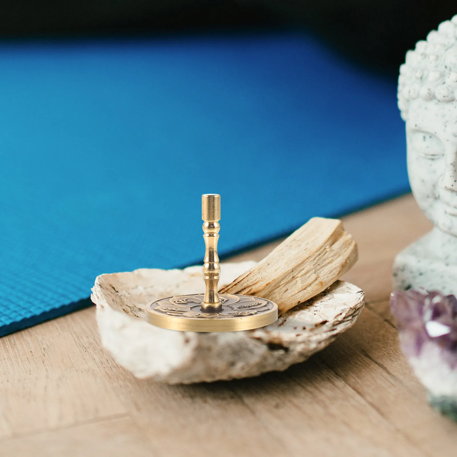 

Медная форма для прессования благовоний, премиум-класс, металлический инструмент для прессования золы, легкая декоративная форма, эргономичный дизайн для кабинета, отеля, чайной комнаты