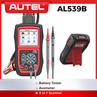 Autel AL539B OBD2 Scanner 3-in-1 Code Reader Battery Tester Avometer for 12 Volts Batteries Full OBDII Diagnosis Charging System