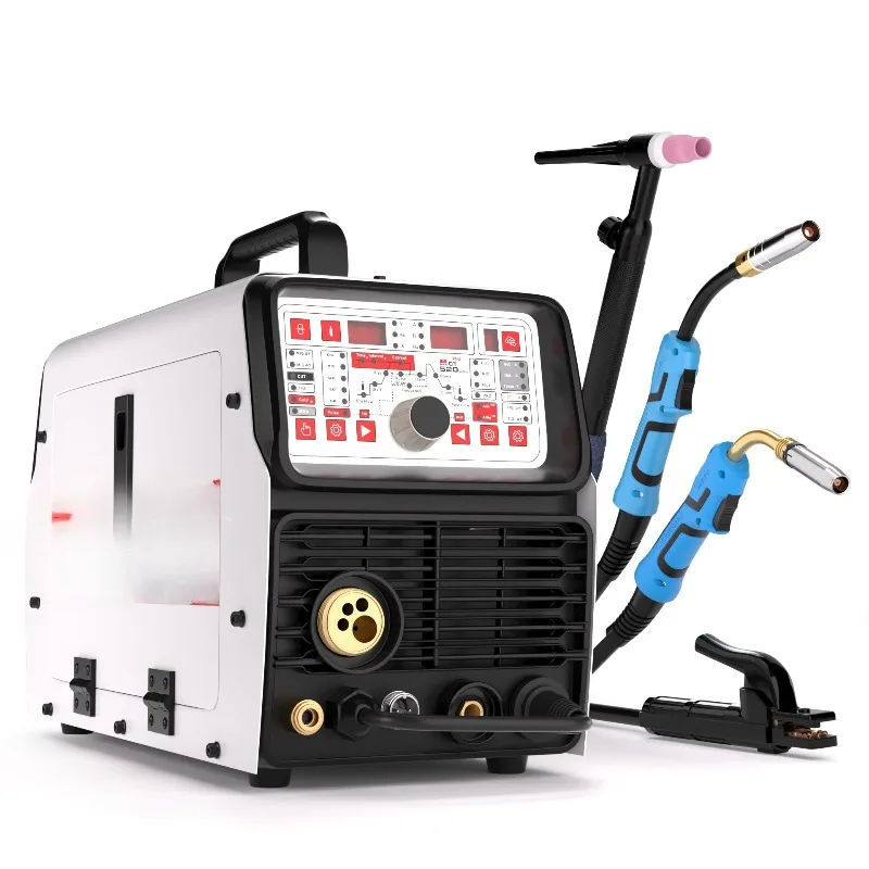 2026 New Arrival MCT-520DPL PRO Multi-Function Welder MIG/TIG/MMA/CUT/COLD Welding/MIG Pulse Can Welding Aluminum 5 in 1