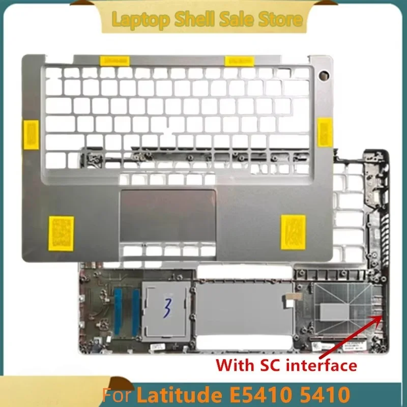 

New For Dell Latitude E5410 5410 Upper Case Palmrest Cover C Shell A19996 Silver