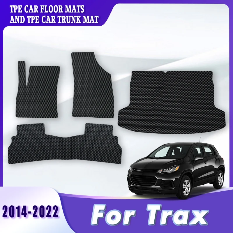 

Автомобильные коврики TPE, коврики в багажник для Chevrolet Trax 2014 2015 2016 2017 2018 2019 2020 2021 2022, автомобильные аксессуары для салона, накладки