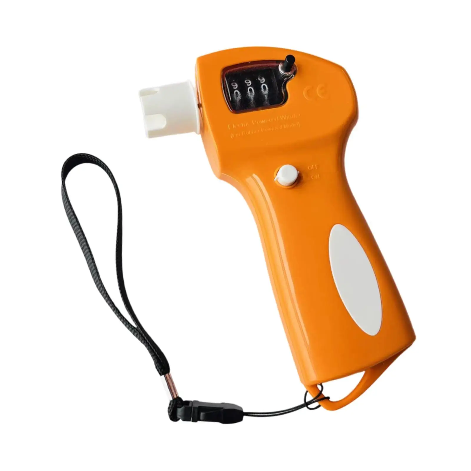 Digital Display Automatic Rubber Band Winder Lightweight Compact Easy Setup for Model Aircraft Hobby