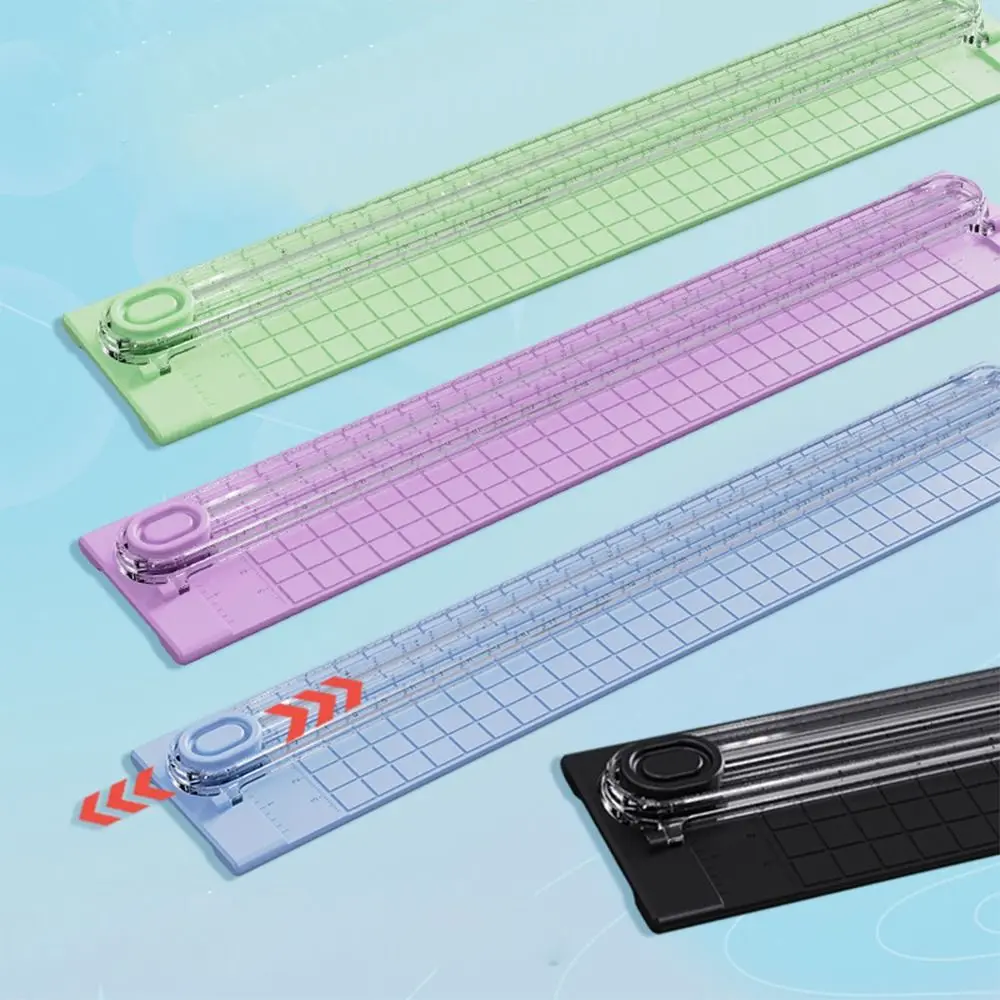 

Scrapbooking Tool Paper Card Photo Paper Cutter Portable Crafts Paper Trimmer Safe DIY Paper Cutting Tool Cardstock