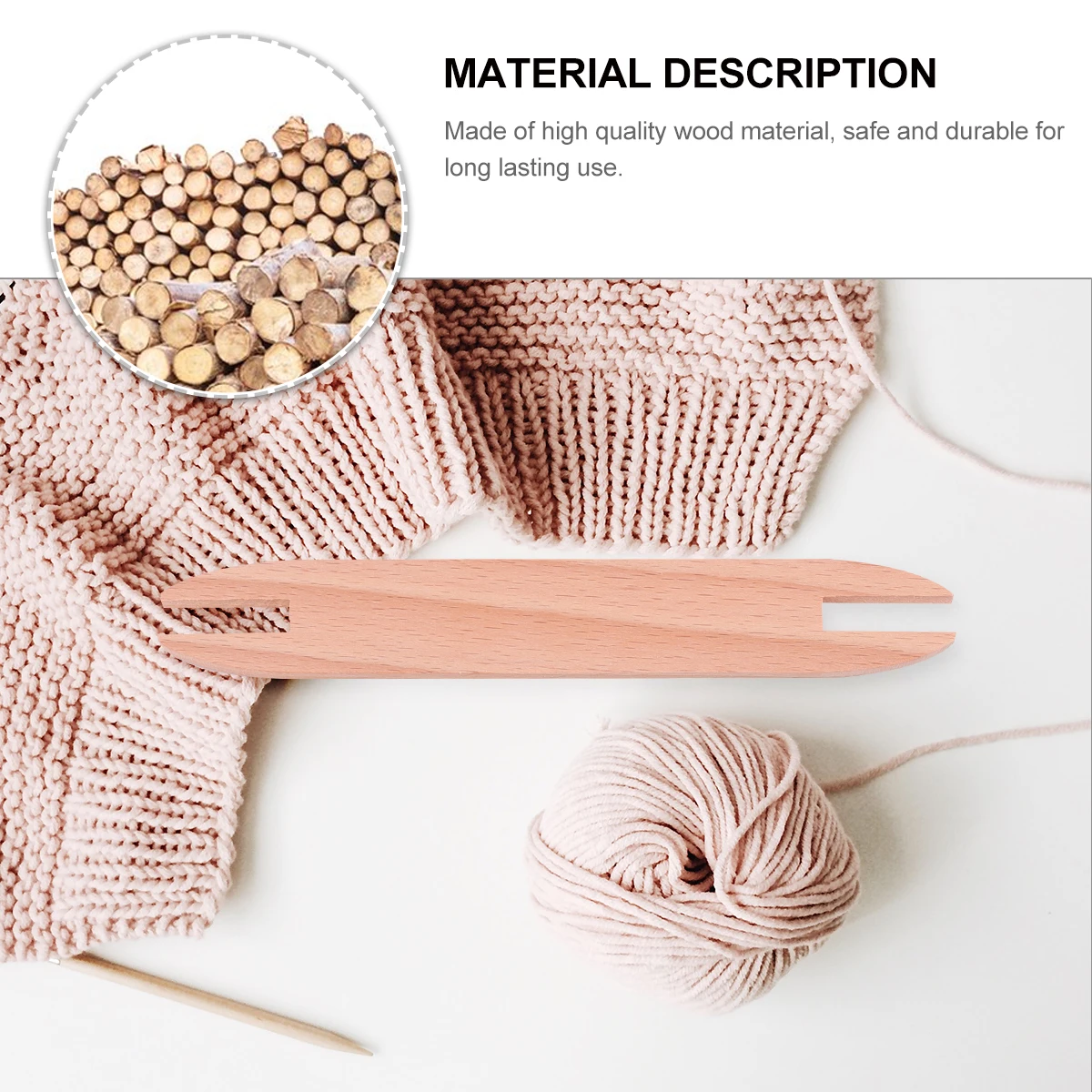 

Weaving Tool Shuttle Bamboo Handicraft DIY Knitting Tools Shuttles Crafts Pick up Stick for Small