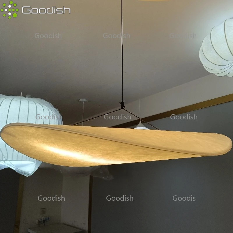 

Wabi Sabi Fabric Silk Leaf LED Pendant Lamps Japanese Lights Home Decor Lighting for Living Room Dining Room Bedroom Chandelier