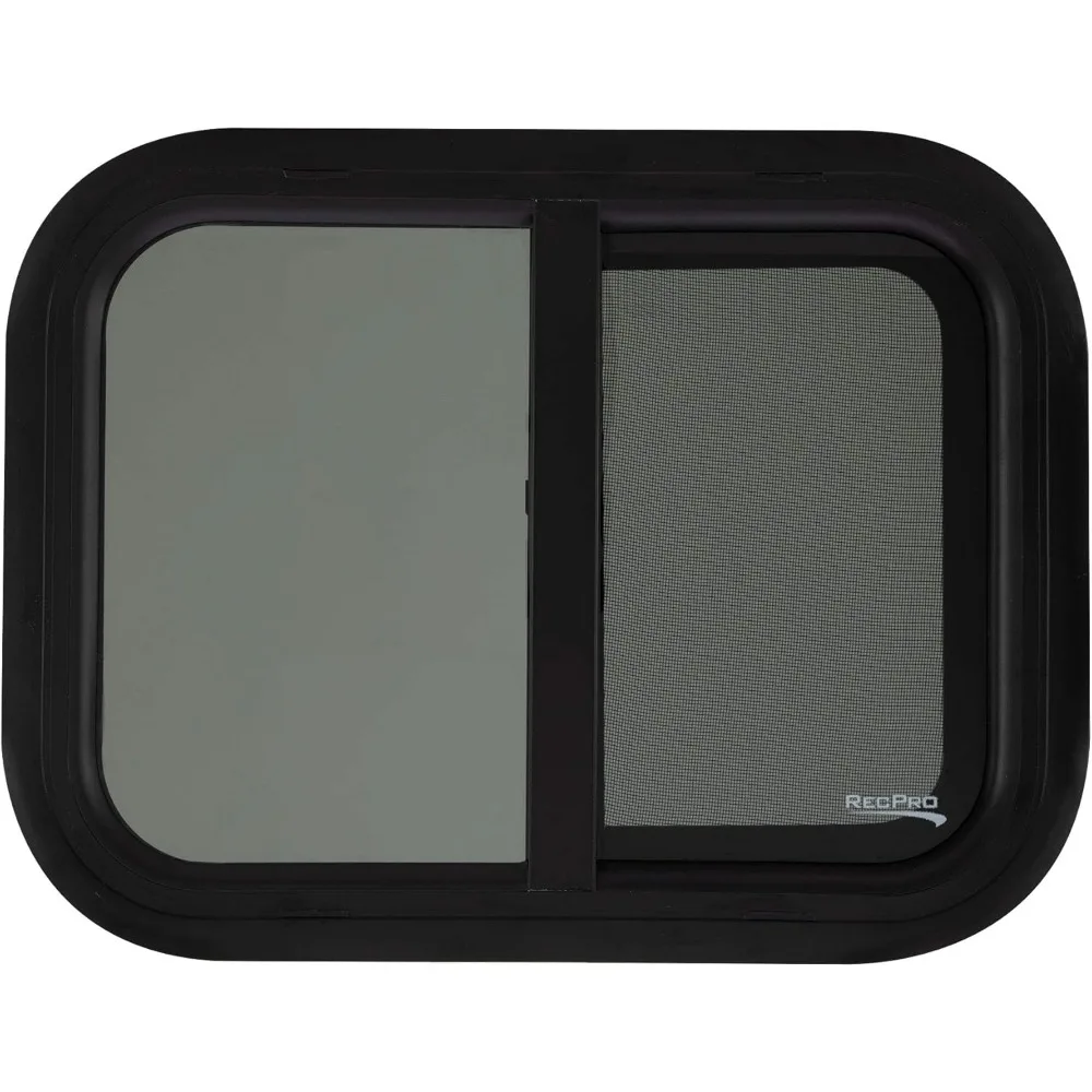 استبدال نافذة RV ذات الشريحة الأفقية، 20 عرضًا × 15 مرتفعًا، نمط دمعة، يتضمن زخارف 1.5 لنفذين #5