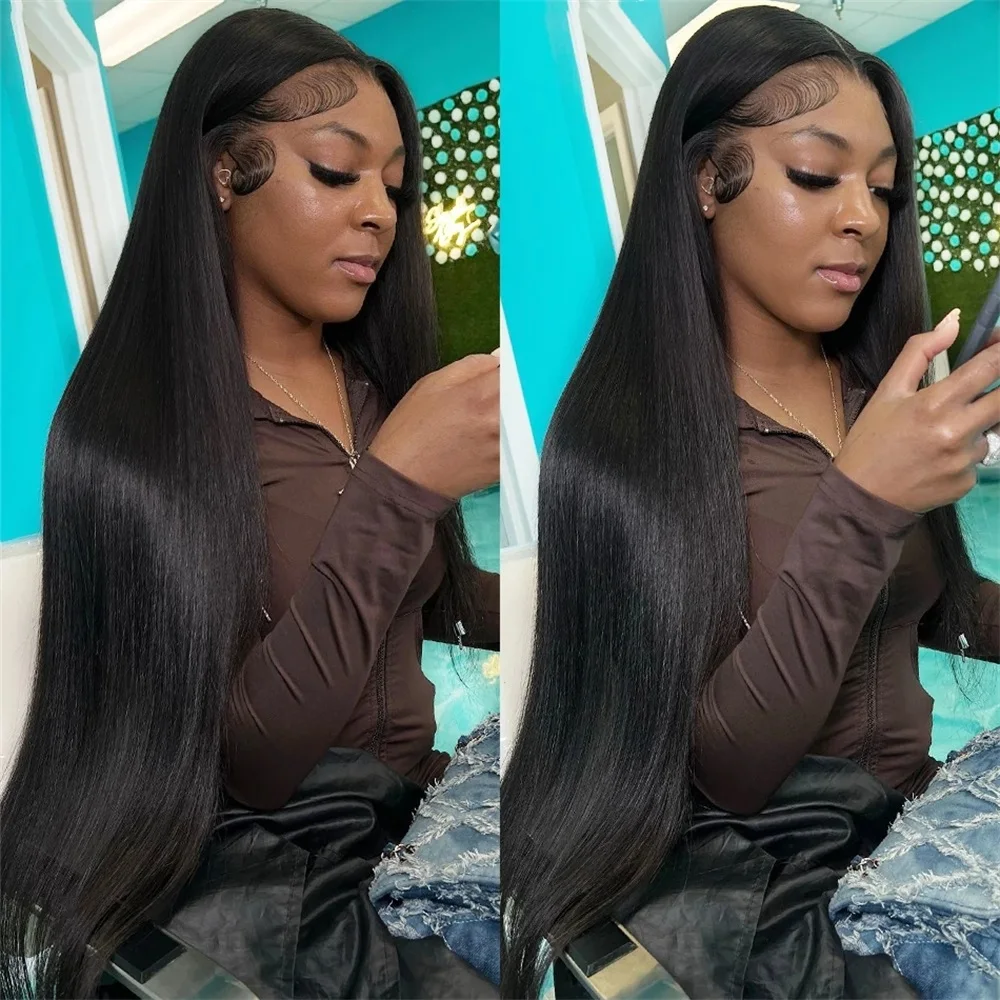 

Glueless Wig Human Hair 6X4 9X6 Pre Cut Lace Human Hair Wig Brazilian Straight 13X4 13X6 Lace Front Human Hair Wig Ready To Wea