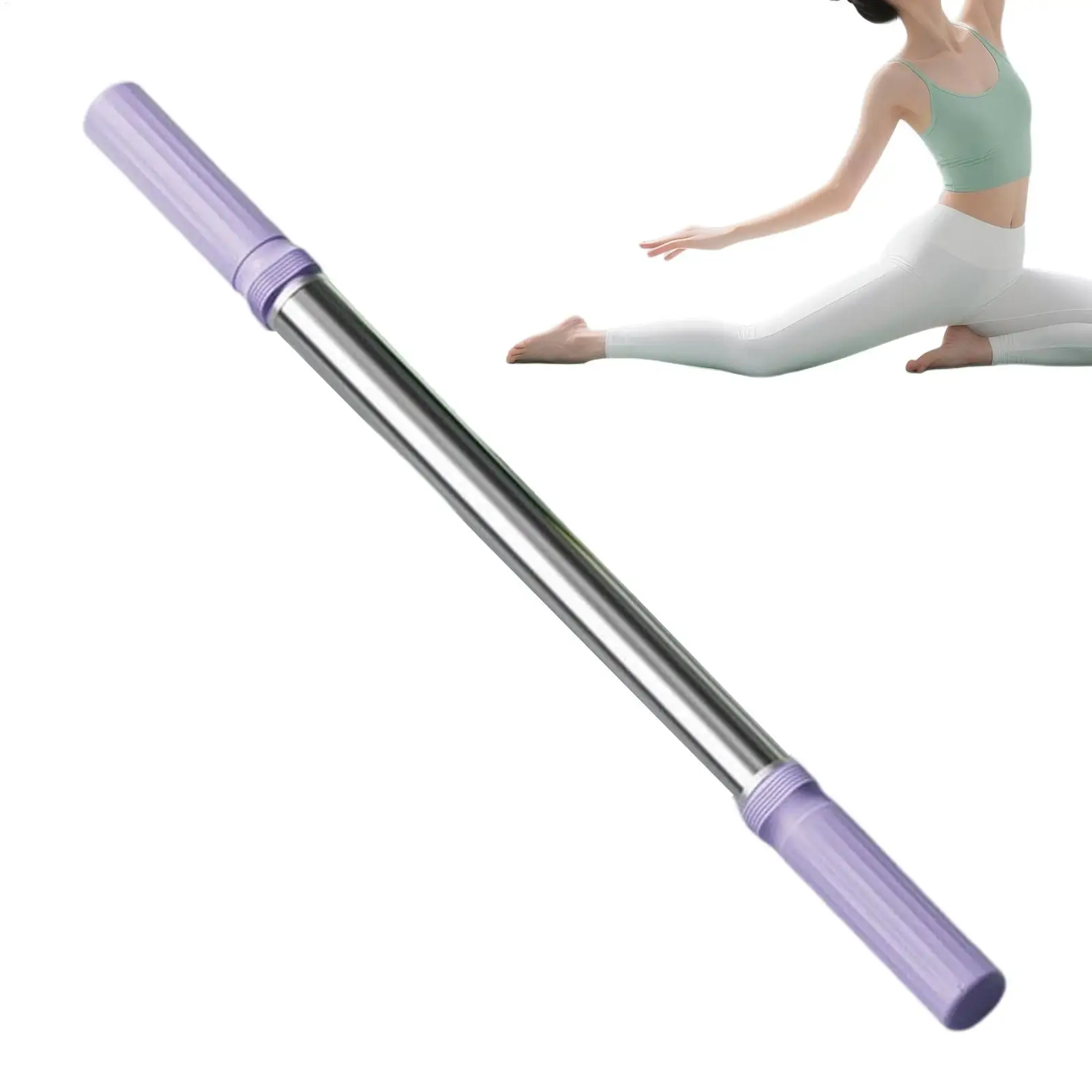 

Палка для упражнений, портативный массажный инструмент, корректор осанки, шест для фитнеса, тренировки баланса, коррекция осанки пилатеса